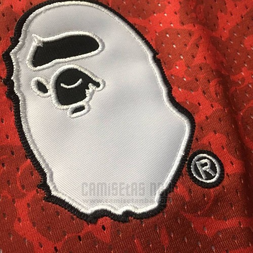 Camiseta Portland Trail Blazers Bape #93 Retro Rojo